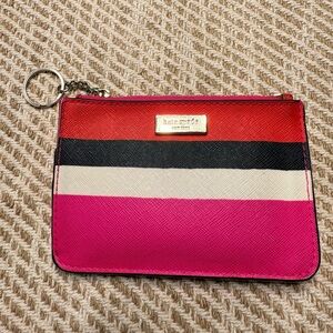 Kate Spade Colorful Striped Wristlet